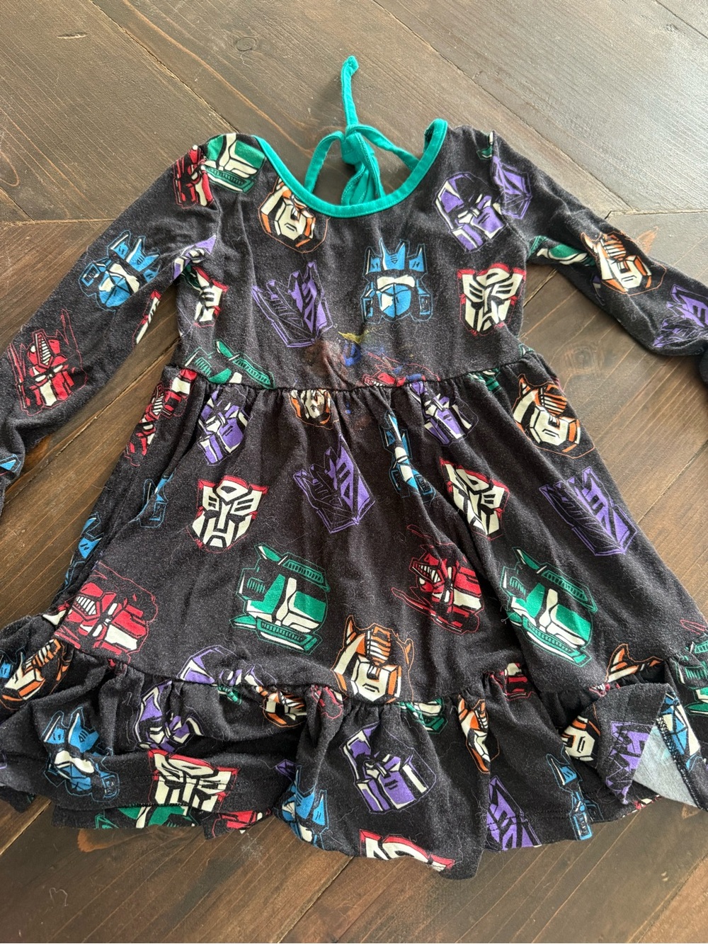 Posh Peanut x Transformers Bamboo Dress 2T